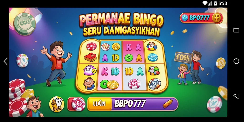 Gameplay seru Bingo di BPO777 dengan teman-teman.