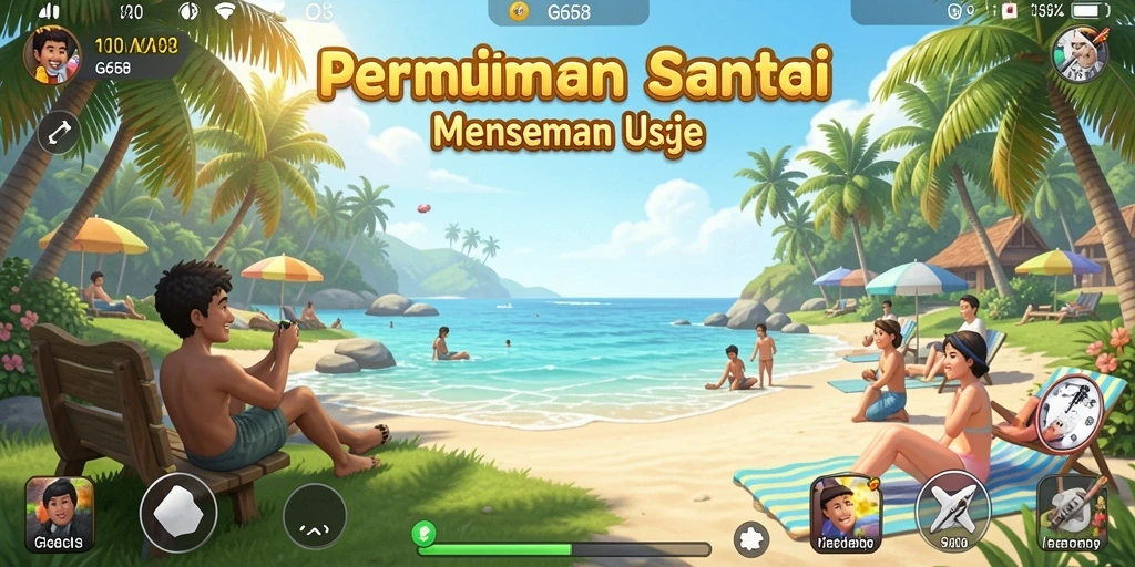 Screenshot gameplay G668 yang menampilkan keasyikan bermain.