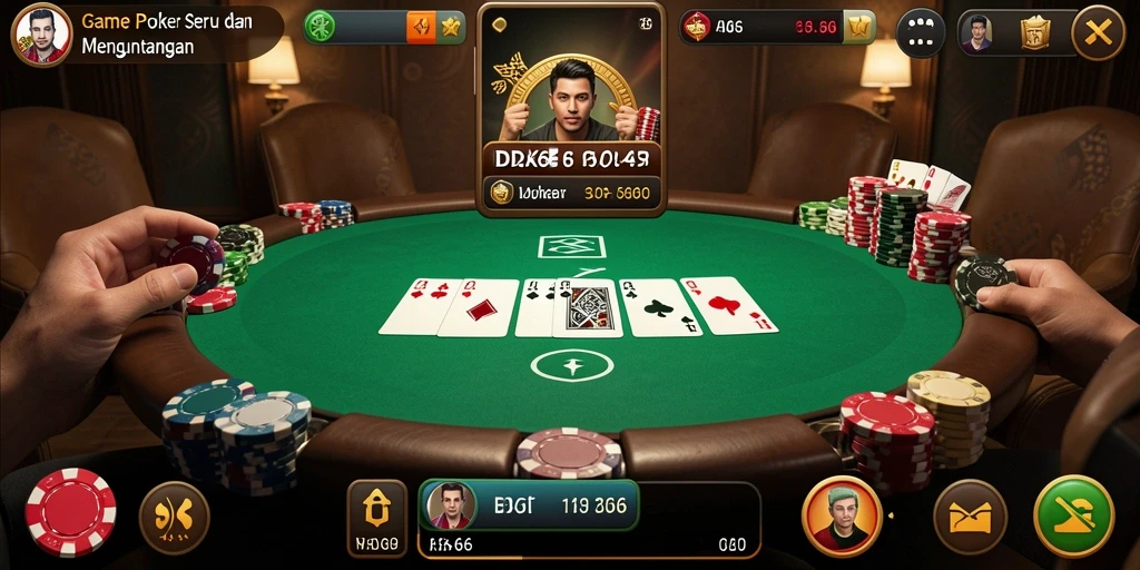 Tampilan menarik gameplay poker di IDX66 membuat permainan semakin seru.