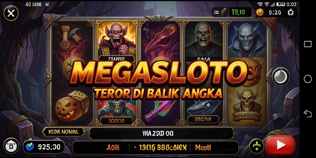 Gambaran mengejutkan dari gameplay Horror dalam MEGASLOTO.