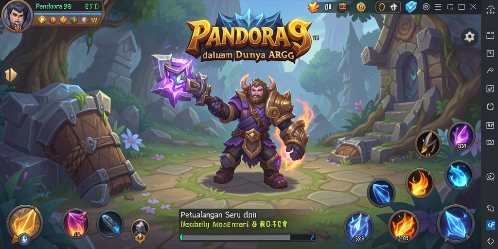 Gameplay seru dari PANDORA99 yang menampilkan aksi ARPG.
