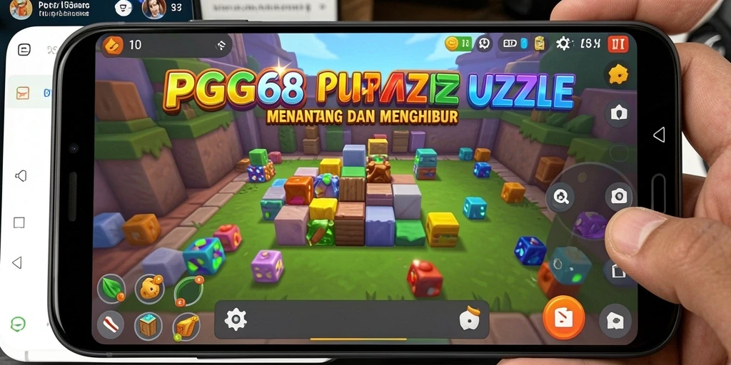 Tampilan gameplay PGG68 yang menarik dan menantang teka-teki.